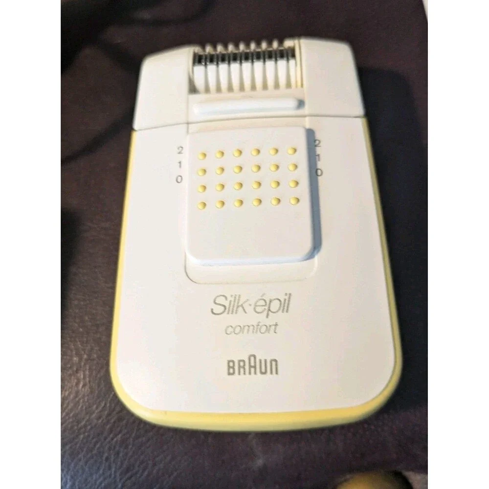 Epilator, Shaver Woman Braun Silk-Epil Body Vintage 1983 Dieter Rams Design